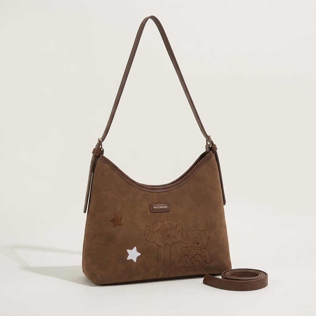 Vintage Teddy Shoulder Bag