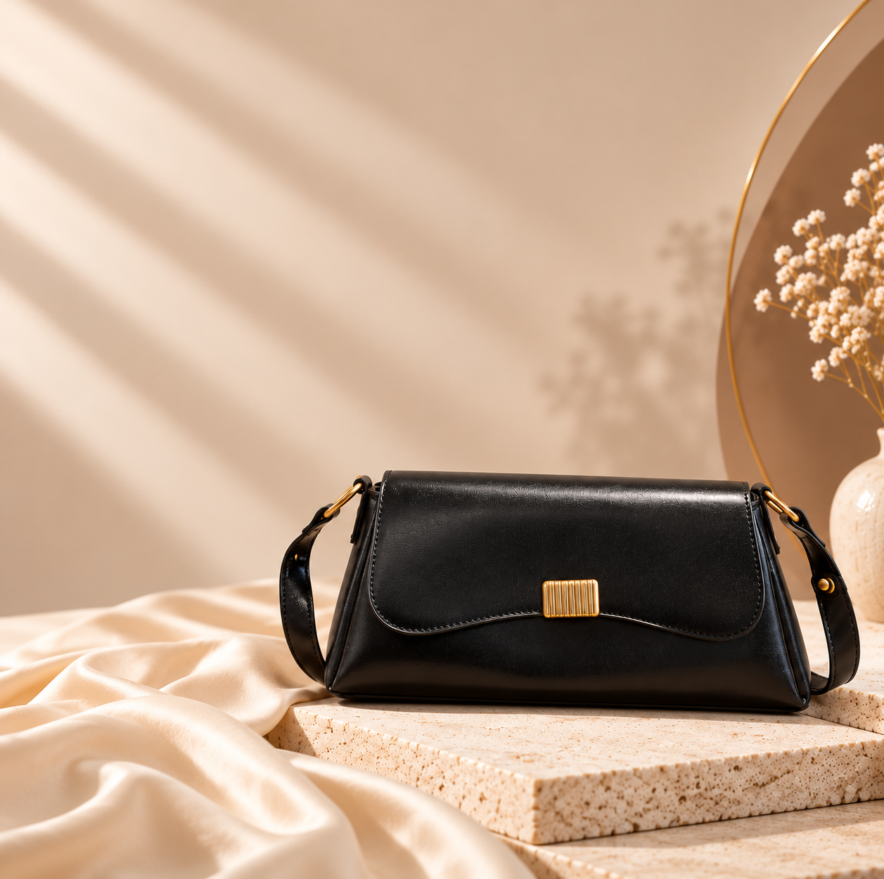 Classic Minimal Shoulder Bag