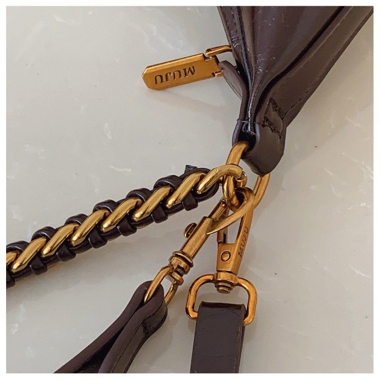 3 Strap Chain Shoulder Bag - Image 9