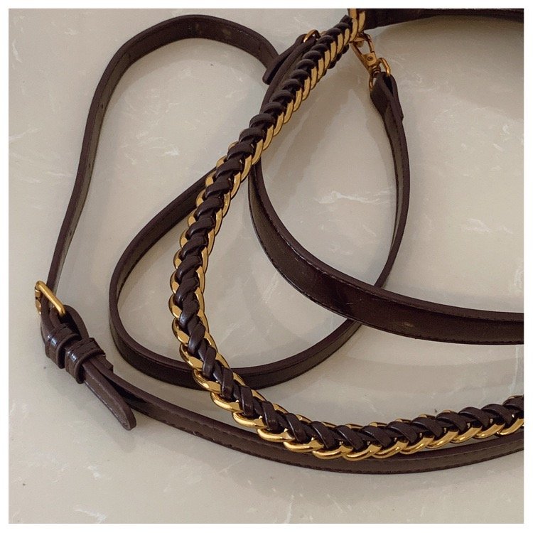 3 Strap Chain Shoulder Bag - Image 7